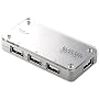 ELECOM 4ポートUSB2.0ハブ U2H-H4SSV