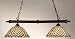 37L Diamond And Jewel 2 Lt Island Ceiling Fixture