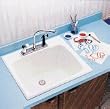 DROP-IN LAUNDRY TUB (Mustee, E. L. 10)