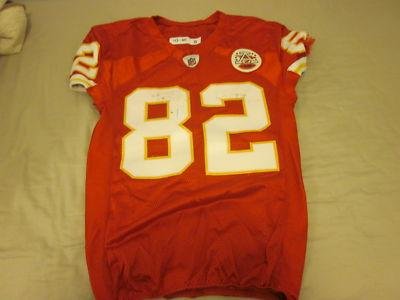 2010 Kansas City Chiefs Game Used Jersey Dwayne Bowe - NFL Jerseys