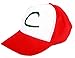 XCOSER Adult Ash Ketchum Hat Cap Cosplay Accessory C Logo