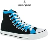 Converse All Star Double Upper Hi-Tops - Black/ Blue