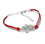 Religious Jewelry Online Shop Ranking 21. Red Cotton Silver Plated Hamsa Charm Bracelet Adjustable Religious Jewelry Online Shop Ranking 21. Red Cotton Silver Plated Hamsa Charm Bracelet Adjustable