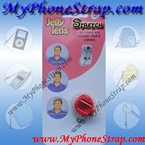 Stretch Special Effect Lens for Digital Camera, Cell Phone Camera By Jelly Lens