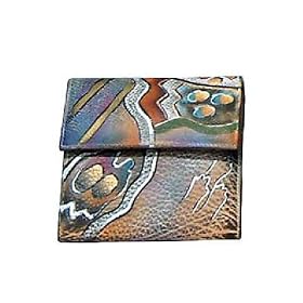 Buy Anuschka Bags HAND PAINTED French Wallet #1008AT Ladies by Anuschka