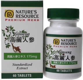 ネイチャーズリソース 高麗人参 60粒