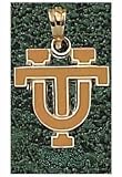 Logo Art Tennessee Volunteers 10K Gold Team Font 5/8 Pendant