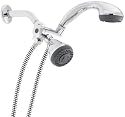 Peerless 76410 Four-Spray Hand Shower and Shower Head Combo, Chrome