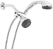 Tools & Hardware : Peerless 76410 Four-Spray Hand Shower and Shower Head Combo, Chrome