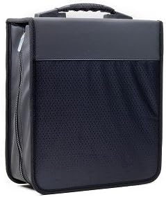 U Gear VGMC00CD320W 320-Disc CD/DVD Nylon Media Wallet (Black)
