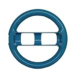 New Blue Mario Kart Steering Wheel Controller for Wii Games