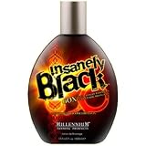 Millenium Tanning Insanely Black Ultra Dark Bronzer Tanning Lotion Beyond Blaque, 60x, 13.5-Ounce