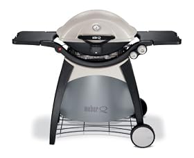 Weber 586002 Q 320 Portable Outdoor Propane Gas Grill