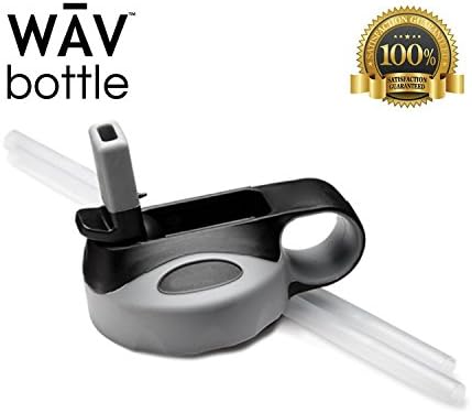 Hydro Flask Straw Lid - Fits 40oz, 32oz, 64oz Wide Mouth Hydroflask, FiftyFifty, Klear Bottle - BPA Free