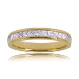 New Ladies 14K Yellow Gold Anniversary Ring W Diamonds 412DSzYZWeL. SL160 New Ladies 14K Yellow Gold Anniversary Ring W Diamonds