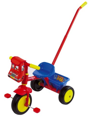 Childrens Toyshop  Toys : Postman Pat Trike with Bag (with Parent Pole)
