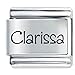 Name Clarissa Italian Charm
