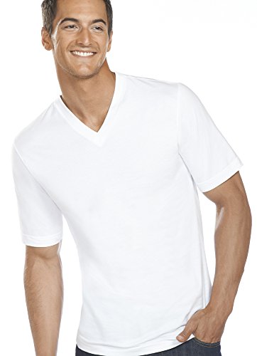 Jockey Men's T-Shirts Slim Fit Cotton V-Neck - 3 Pack