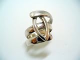 Sterling Silver Abstract Ring