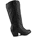 Women's Mid Calf Western Vintage Embroidered Cowboy Knee High Boot Fashion Stylish Casual