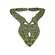 AKT Tyranny on the Nile Chartreuse Neckpiece (Pyramid of Giza)