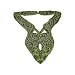 AKT Tyranny on the Nile Chartreuse Neckpiece (Pyramid of Giza)