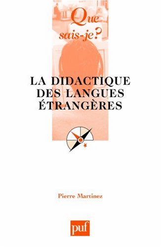 La didactique des langues étrangères