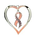 Breast Cancer Charity Ornament - Pink (3")