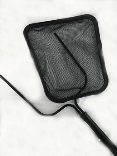 Blue Torrent Heavy Duty Aluminum Skimmer with Replacement Leaf Bug and Debris Net for Swimming Pools