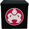 Sumo by Mobile Edge 18-Inch Folding Furniture Cubes, Black