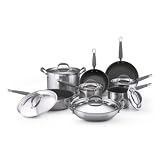 KitchenAid Gourmet Essentials Stainless Steel Non Stick Cookware Sets