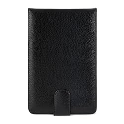 CaseCrownHardLeatherCoverCaseforBordersKOBOeBookReader-Black
