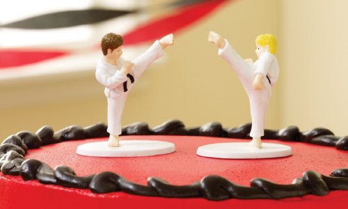 Martial Arts Cake Topper