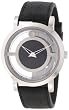 Movado Mens 0606567 Translucent Museum Stainless Steel Case W Black Rubber Dial Watch from Movado