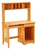 Atlantic Furniture Windsor Desk and Hutch Richmond 42 W Computer Desk and Hutch