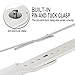 Apple Watch Band - Valuebuybuy Soft Silicone Sport Style Replacement iWatch Strap bands for Apple Wrist Watch 38mm Models Formal Colors S/M Size-38mm/Antique White