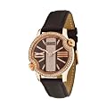 Pierre Cardin Damen-Armbanduhr Couronne Leder braun PC102402F02
