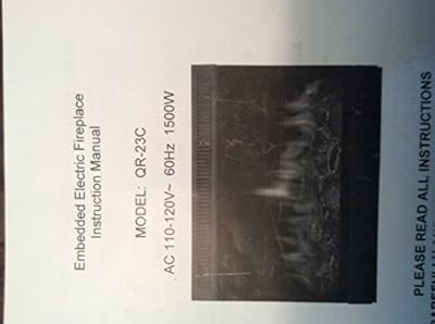 Electric Fireplace 1500W 23
