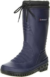SPIRALE Damen Gummistiefel Winterstiefel blau, Größe:41;Farbe:Blau
