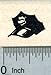 Police Hat Rubber Stamp, Tiny Size