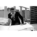 1art1 36873 James Dean - Fast Car Poster 91 x 61 cm