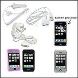 iphone 3G accessory bundle silicone case charger new