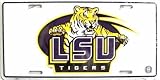 LSU Tigers License Plate