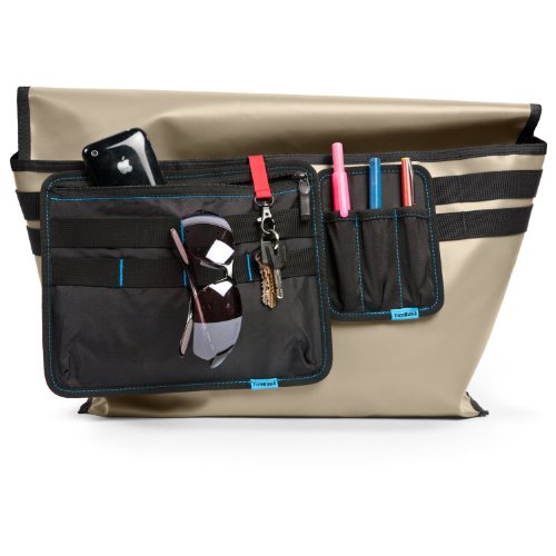 Timbuk2 D-Lux Messenger Race Stripe Bag, Black Black White