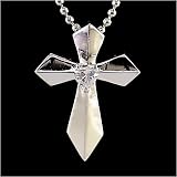 Sterling Silver CZ Cross Pendant