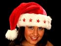 Weihnachtsmützen mit Licht LED Nikolausmützen blinkend, Modell wählen:wm-13 plüsch rot LED