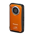 Panasonic HM-TA20PC-D Waterproof HD Pocket Camcorder with 3.0 Touch LCD Screen (Orange)