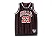 Michael Jordan Chicago Bulls Jersey Men #23 Throwback Swingman Black & Stripes Sewn Stiched Size Medium