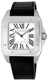 Cartier Men's W20073X8-Blue Santos 100 XL Automatic Watch