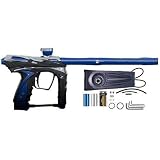 Smart Parts EOS Paintball Gun - Liquid Carbon / Blue